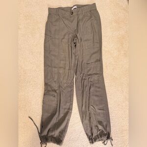 Sincerely Jules Women Army Green Cargo Pants